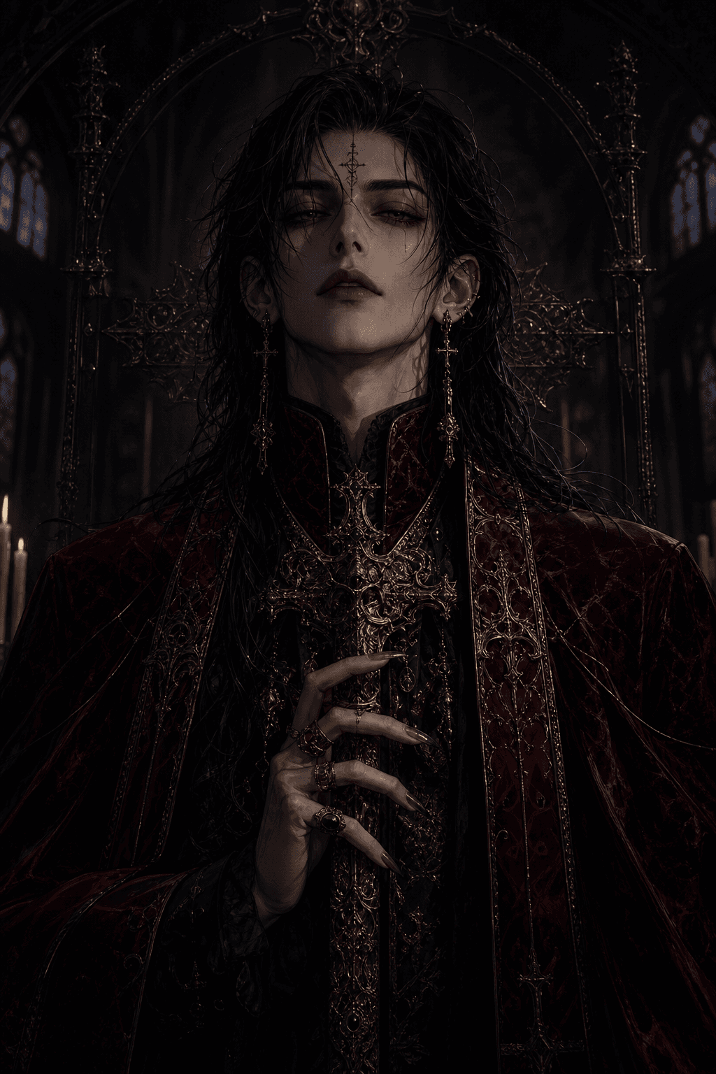 Cyberpunk Character Portrait — sample 3