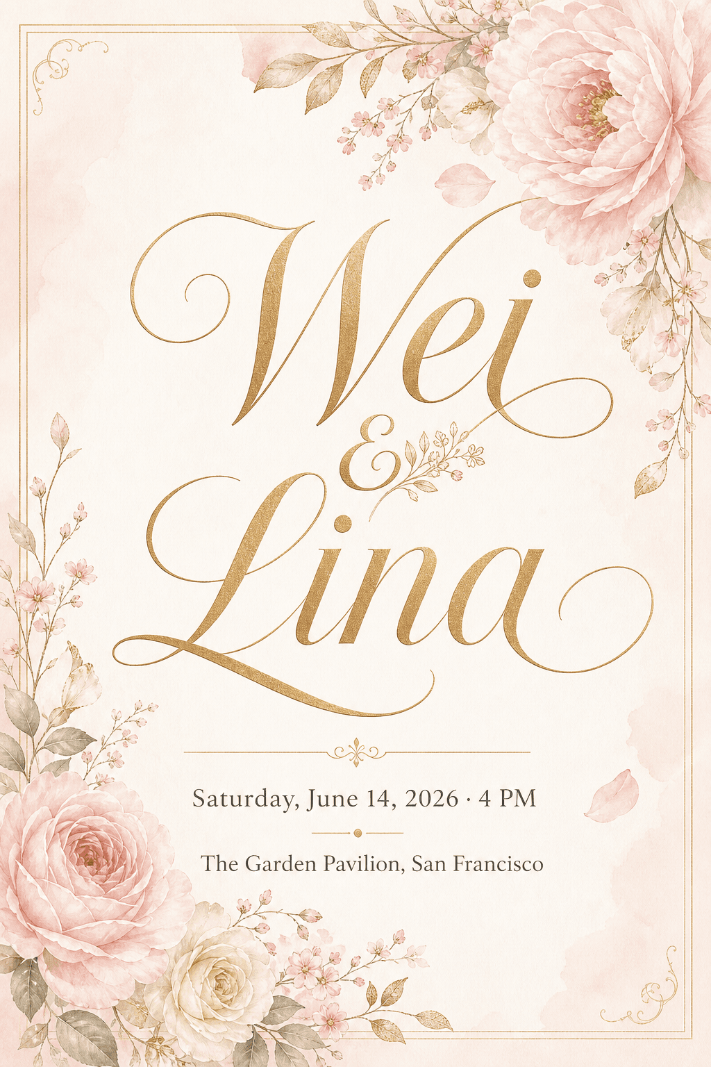Event Invitation Poster — sample 1
