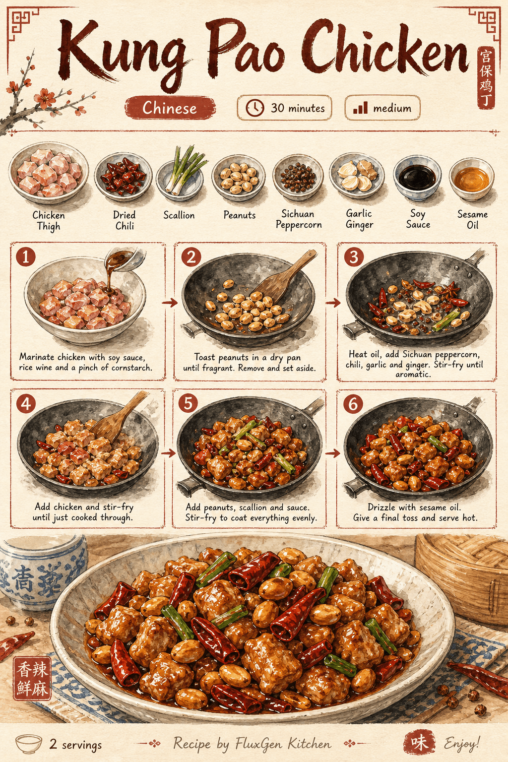 Food Recipe Flowchart — sample 2