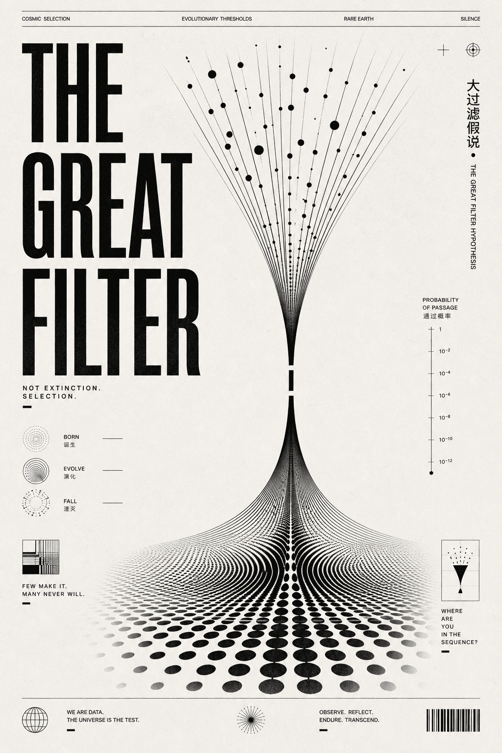 Monochrome Concept Poster — sample 4