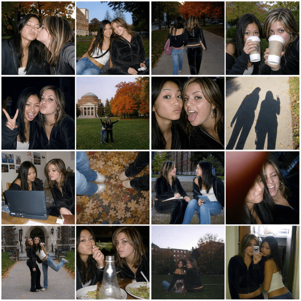 Nostalgic Photo Grid — sample 2