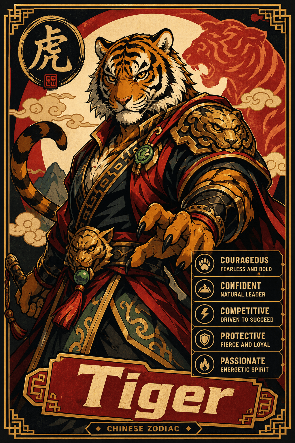 Zodiac & Archetype Card — sample 4